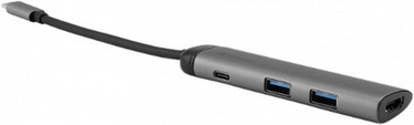 USB-разветвитель Verbatim USB-C Multiport Hub HDMI USB 3.0, 15 см