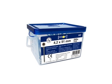 TERASSIKRUVI 4,2X51 A2 200TK