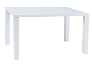 Pusdienu galds Signal Meble Montego White, 1400x800x750 mm