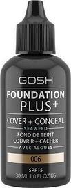 Тональный крем GOSH Plus+ 06 Honey, 30 мл