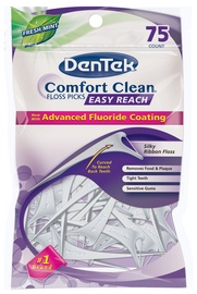 DenTek Comfort Clean Easy Reach Floss Picks, 75 pcs