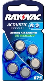 Varta Acoustic Special Button Battery PR44 6x