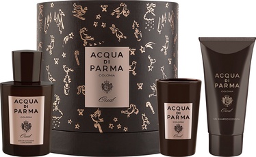 Acqua Di Parma Colonia Oud 100ml EDC + 75ml Shower Gel + Candle