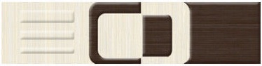 Golden Tile Velvet Tile Border 6x25cm Beige
