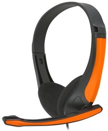 Ausinės FreeStyle FH4088O Universal Headset w/Microphone Black/Orange