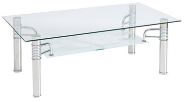Kavos staliukas Signal Meble Reni B Transparent, 1200x650x550 mm
