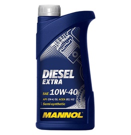 Automobilio variklio tepalas Mannol Diesel Extra, 10W-40, 1 l