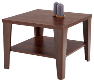Kafijas galdiņš Halmar Manta Dark Walnut, 700x700x470 mm