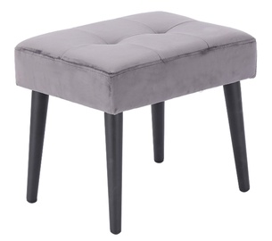 Пуф Home4you Pink Glory AC91155, серый, 50x38x45 см