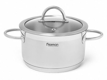 Fissman Benjamin Casserole With Glass Lid D16cm 1.8l