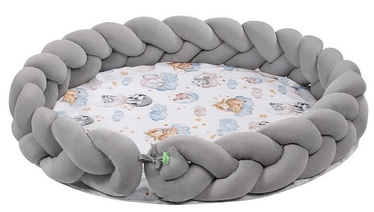 Lulando Braid Velvet Mat Sleepy 100cm