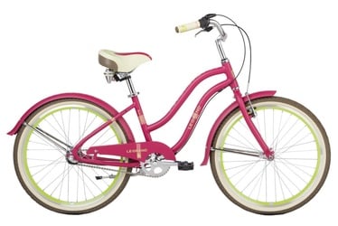Велосипед Legrand Sanibel Jr, зеленый/розовый, 24″