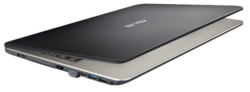 Nešiojamas kompiuteris Asus A A541NA-GO342, Intel® Celeron® Processor N3350 (2 MB Cache, 1.10 GHz), 4 GB, 500 GB, 15.6 ", Intel HD Graphics 500, ruda/juoda