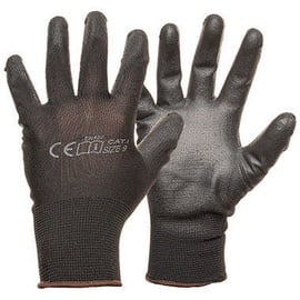 Рабочие перчатки Monte Nylon Knitted Gloves With PU Black 7