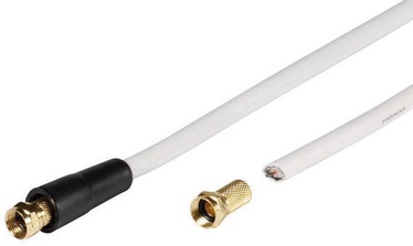 Juhe Vivanco Receiver Connection Cable White 20m 44061