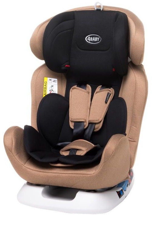 Automobilinė kėdutė 4Baby Captiva, smėlio ruda, 0 - 36 kg