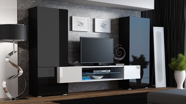 Cama Meble Wall Unit Torii 3 Black/White