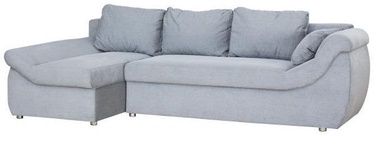 Bodzio Rojal Corner Sofa Left Velor Grey