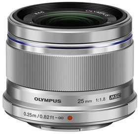 Objektiiv Olympus 25mm F1.8 M.Zuiko Digital Silver, 137 g