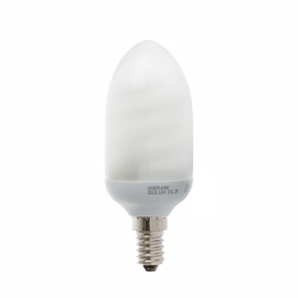 Kompaktinė liuminescencinė lempa Osram A40, 9W, E14, 2700K, 405lm