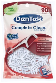 DenTek Complete Clean Floss Picks 90pcs