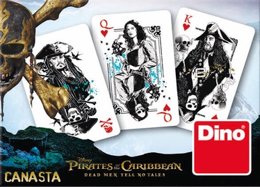 Galda spēle Dino Disney Pirates Of The Caribbean Playing Cards