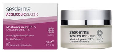 Sesderma Acglicolic Classic Moisturizing Cream SPF15 50ml