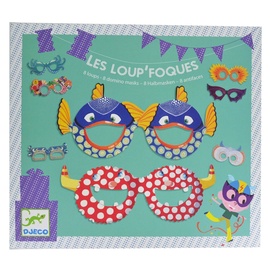 Djeco Parties Birthday Les Loup Foques Masks Set
