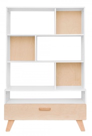 Plaukts Bellamy Hoppa White/Beech