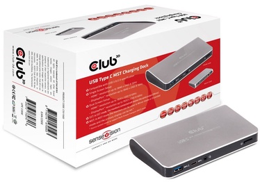 Club 3D SenseVision USB Type C MST Charging Dock