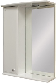 MN Kvadro 08 Bath Cabinet with Mirror Left
