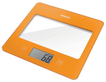 Электронные кухонные весы Sencor SKS 5023OR, oранжевый