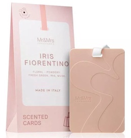 Aroomikotike Mr & Mrs Fragrance Scented Cards Iris Fiorentino 3pcs