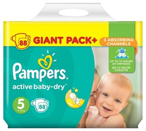 Sauskelnės Pampers Active Baby-Dry S5