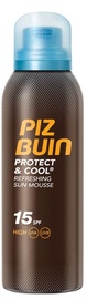 Piz Buin Protect & Cool Sun Mousse SPF15 150ml