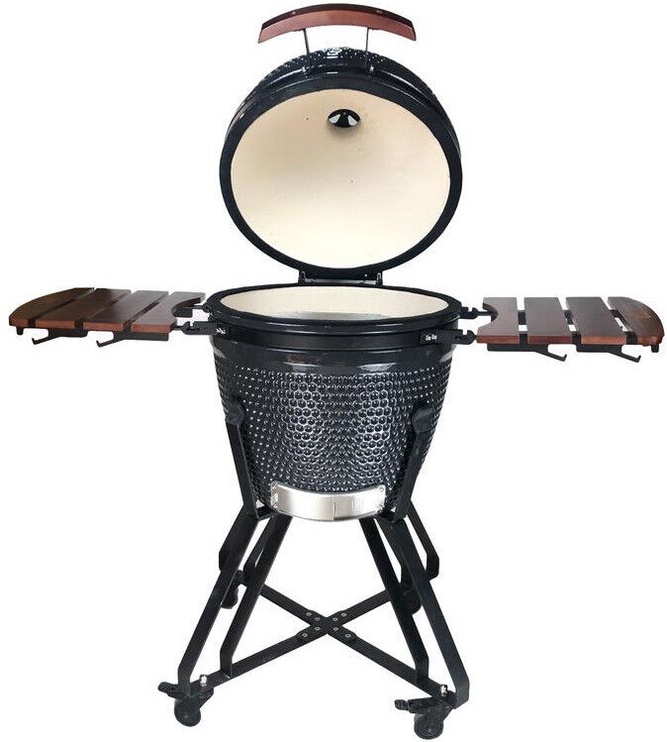 Grils TunaBone Kamado Classic 26", pelēka, 66 cm