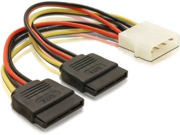 Pure2 Molex 4 Pin to 2 x SATA 0.2m