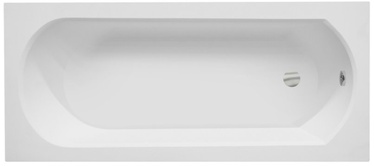 Vanna Besco Intrica Slim 160, 1600 mm x 750 mm x 410 mm, taisnstūra