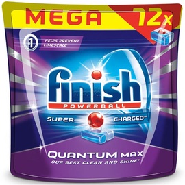 Tabletes trauku mazgājamajai mašīnai Finish Quantum Max, 72 gab.