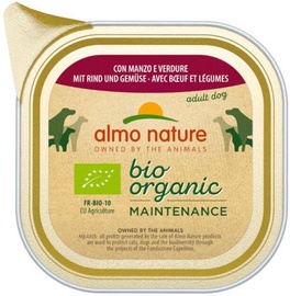 Almo Nature Bio Organic Maintenance Beef & Vegetables 100g