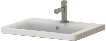 Vannas istabas izlietne Sanovit Soft 80, keramika, 800 mm x 460 mm
