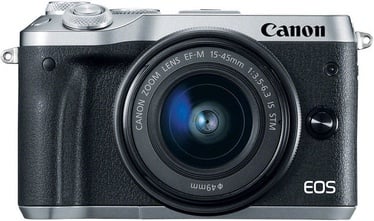 Canon EOS M6 + EF-M 15-45mm IS STM Silver