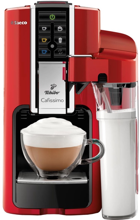 Капсульная кофемашина Tchibo Cafissimo Latte, красный
