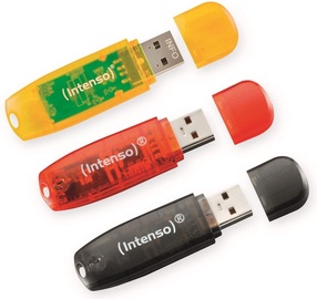 USB atmintinė Intenso Rainbow Line, USB 2.0, 16 GB