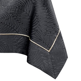 AmeliaHome Gaia Tablecloth PPG Dark Grey 140x500cm