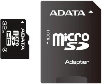 Adata 32GB MicroSDHC CLASS 4 + ADAPTER