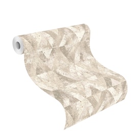 Tapetas flizelino pagrindu Rasch 535525 Yucatan rusvas su rombais