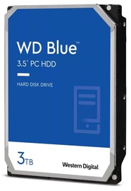 Kietasis diskas (HDD) Western Digital Digital Blue, 3.5", 3 TB