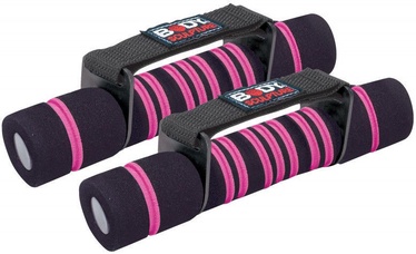 Body Sculpture Dumbbells SW312 2x0.5kg Black/Pink