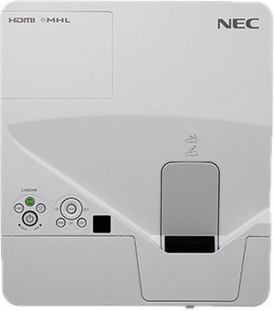 Projektor NEC UM351W, lähiprojektsiooniks